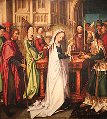 1501 holbein presentation of jesus at the temple