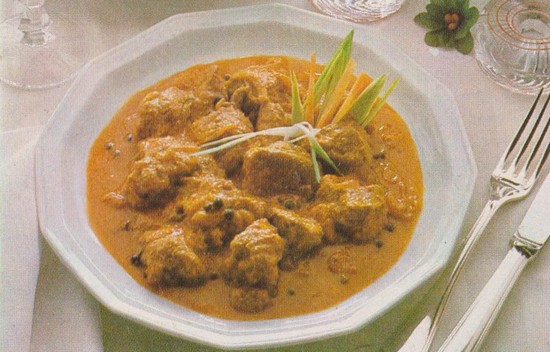 Agneau à l'indienne