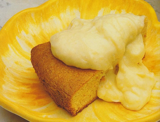 Biscuit aux noix et aux amandes et sa crème