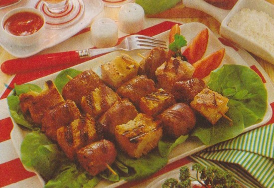 Brochettes De Saucisses De Toulouse