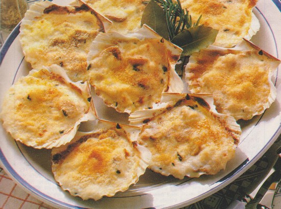 Coquilles normandes (cabillaud)