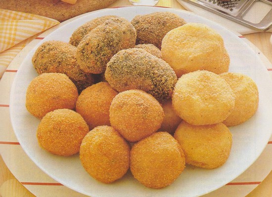 Croquettes aux trois légumes