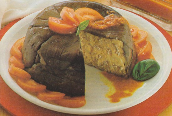 Flan d'aubergines