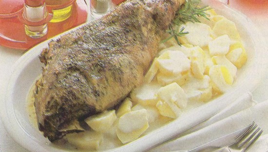 Gigot d'agneau Maréchale