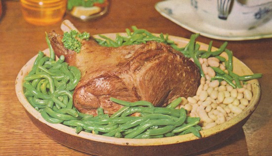 Gigot de mouton normand