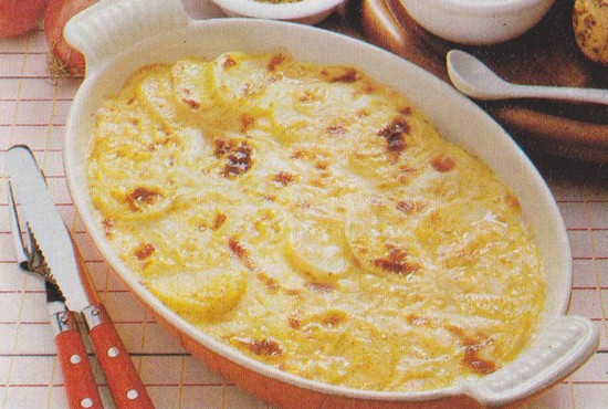 Gratin du Brabant (poireaux-pommes de terre)