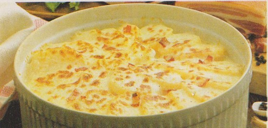 Gratin de pommes de terre Lyonnais