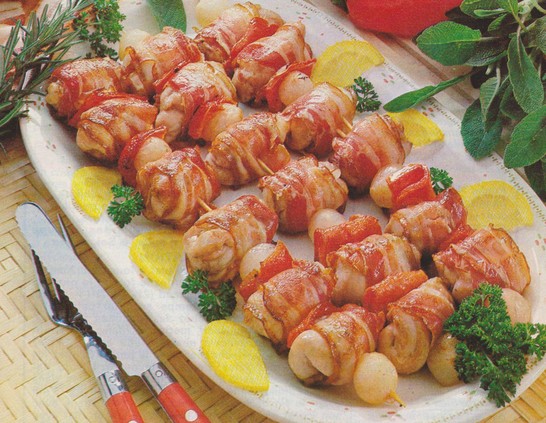 Brochettes de lapin