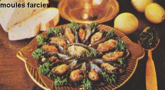 Moules farcies