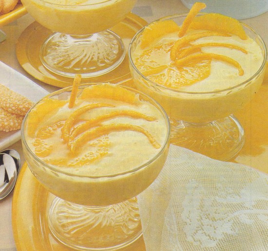 Mousse à l'orange