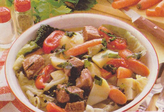 Pot-au-feu au chou