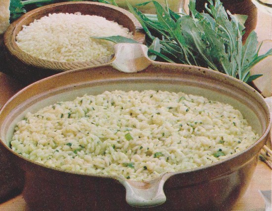 Riz aux herbes