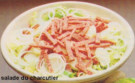 Salade du charcutier