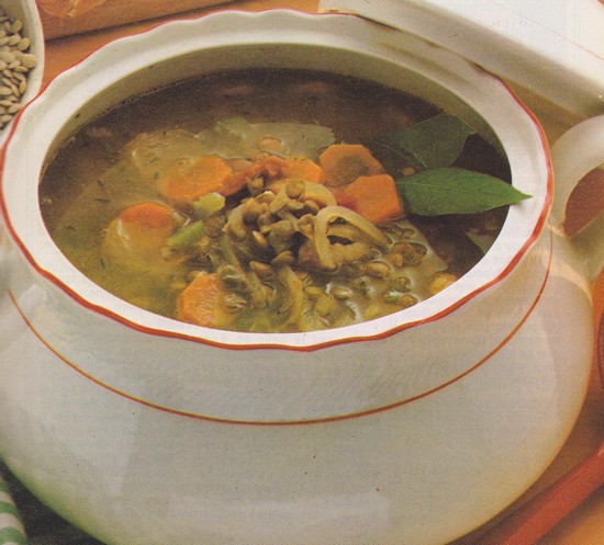 Soupe aux lentilles