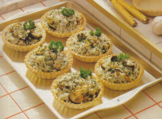 Tartelettes aux moules