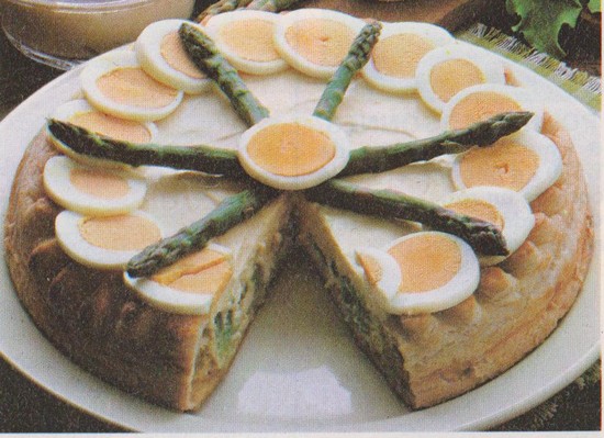 Tourte d'asperges