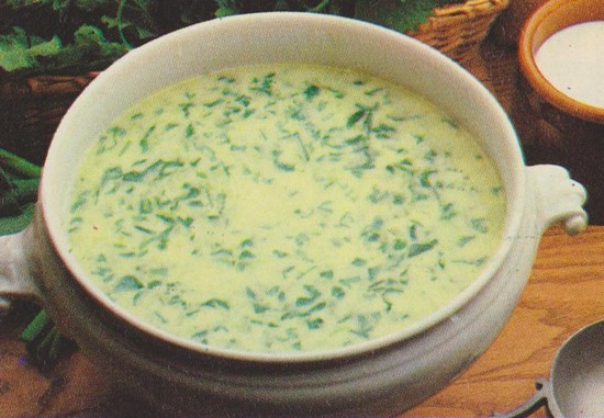 Velouté à l'avocat